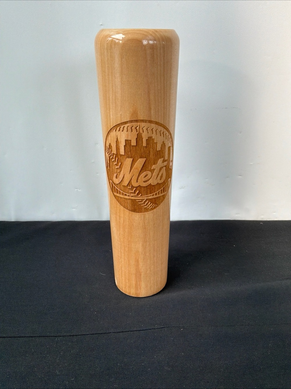 New York Mets Dugout Mug Wood Baseball Bat Shaped Drinking Cup Thompson Mug Co